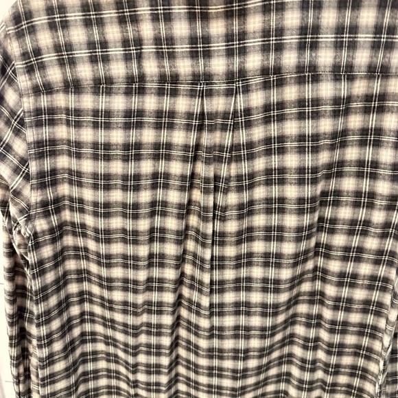 J CREW Flannel Woman long sleeve outdoor casual activewear stylish fleece M - Picture 12 of 13